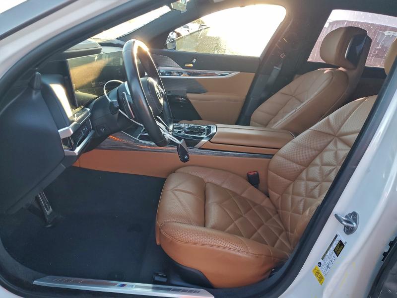 95662085 :رقم المزاد ، WBA23EH03PCM28457 vin ، 2023 Bmw 740 مزاد بيع