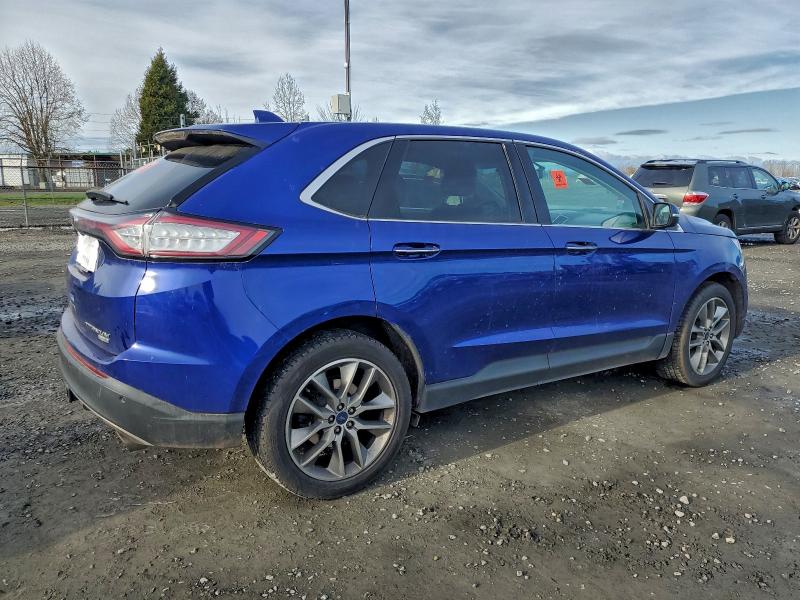 2015 Ford Edge Titan მანქანა იყიდება აუქციონზე, vin: 2FMTK4K9XFBB68127, აუქციონის ნომერი: 98014035