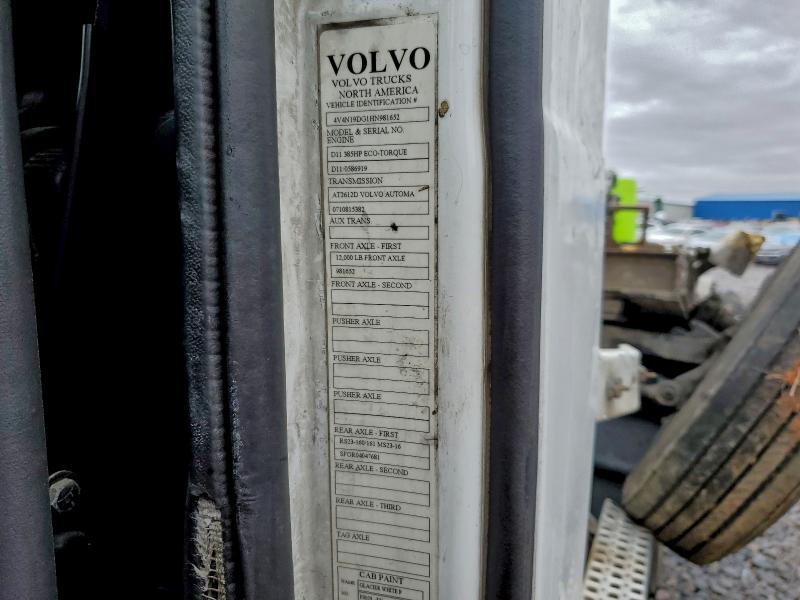 Продаж на аукціоні авто 2017 Volvo Vnl, vin: 4V4N19DG1HN981652, номер лоту: 97028175