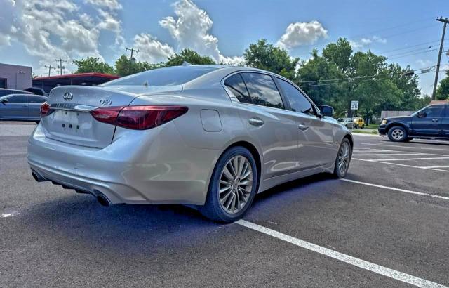 2018 Infiniti Q50 Luxe მანქანა იყიდება აუქციონზე, vin: JN1EV7AP6JM350970, აუქციონის ნომერი: 98215335