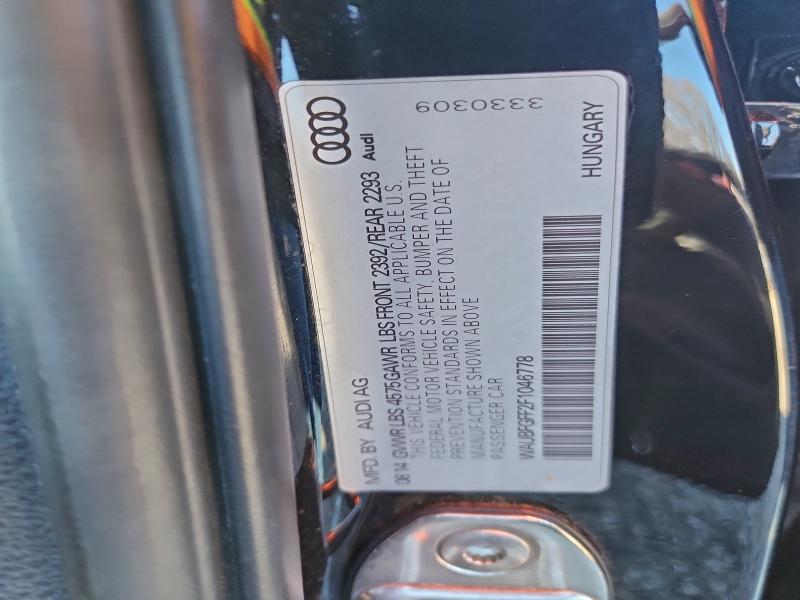 Aukcja sprzedaży 2015 Audi A3 Premium, vin: WAUBFGFF2F1046778, numer aukcji: 97538835