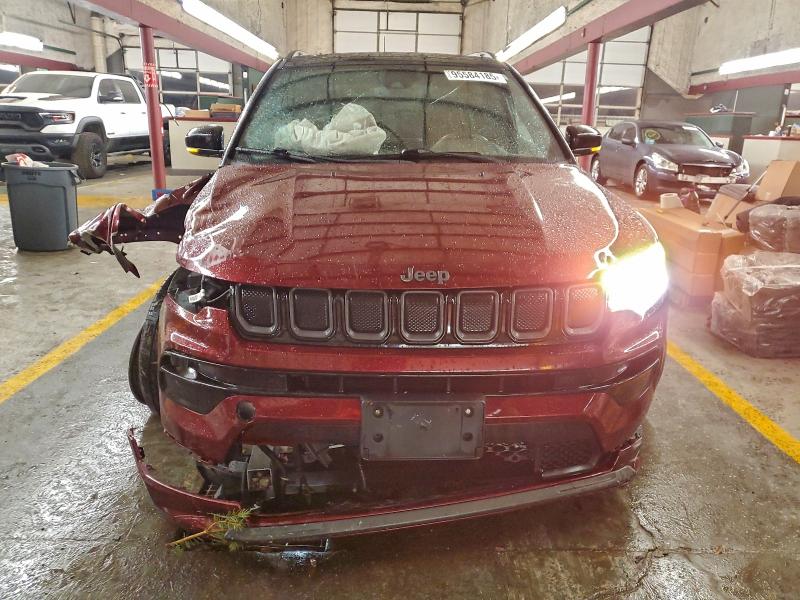 2022 Jeep Compass მანქანა იყიდება აუქციონზე, vin: 3C4NJDCB6NT193630, აუქციონის ნომერი: 95584185