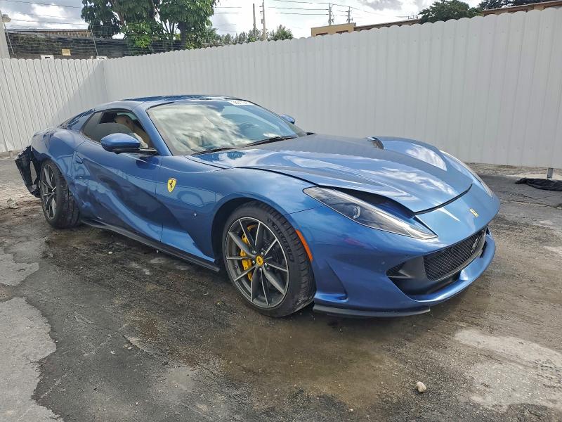 2021 Ferrari 812 Gts მანქანა იყიდება აუქციონზე, vin: ZFF97CMAXM0264857, აუქციონის ნომერი: 98017945