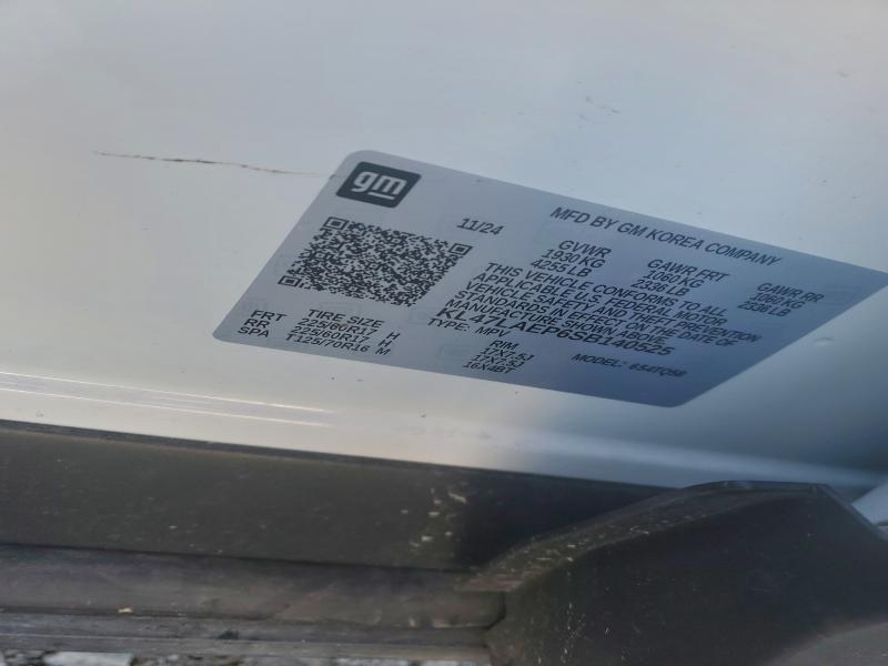 96180145 :رقم المزاد ، KL47LAEP6SB140525 vin ، 2025 Buick Envista مزاد بيع