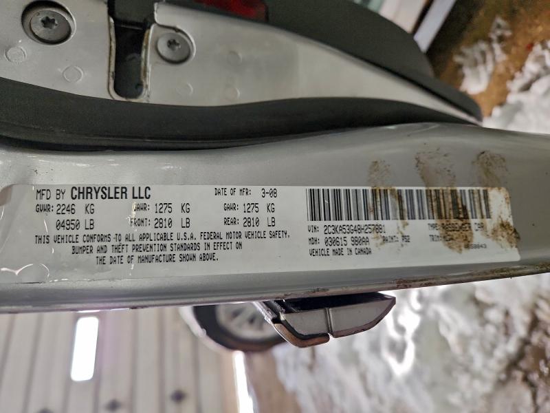 96921105 :رقم المزاد ، 2C3KA53G48H257881 vin ، 2008 Chrysler 300 مزاد بيع