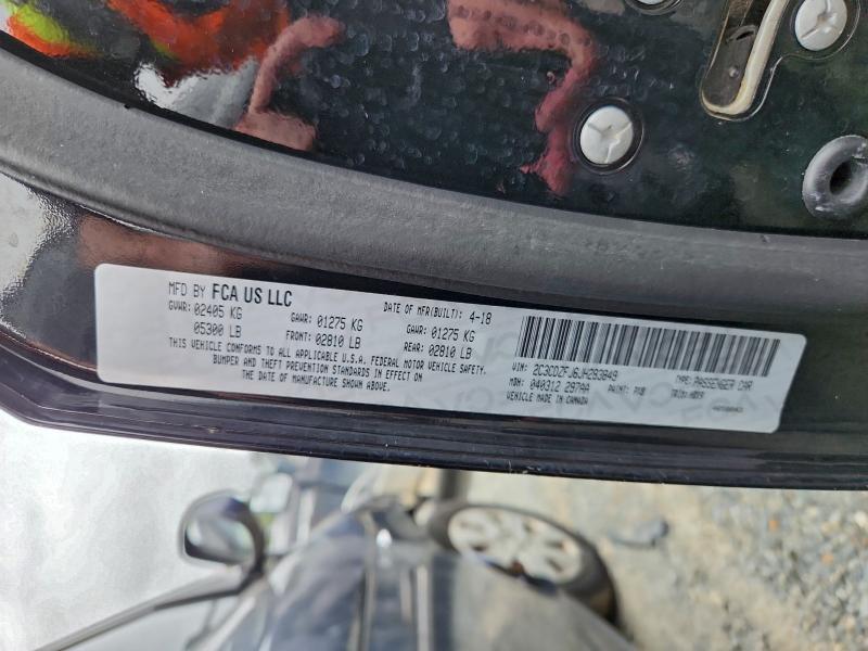 2018 Dodge Challenger მანქანა იყიდება აუქციონზე, vin: 2C3CDZFJ6JH283849, აუქციონის ნომერი: 97435535