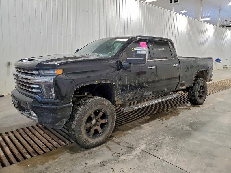 89610765 :رقم المزاد ، 1GC4YVEY7MF136814 vin ، 2021 Chevrolet Silverado مزاد بيع