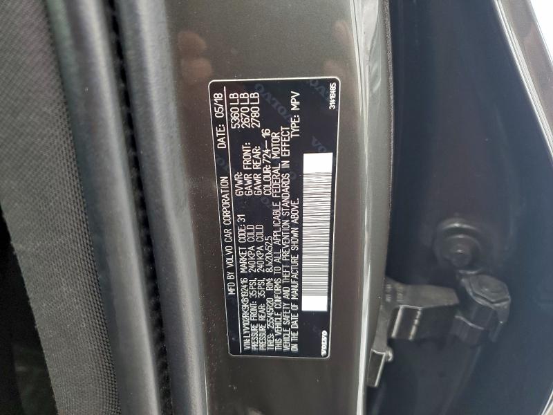 Продаж на аукціоні авто 2019 Volv Xc60, vin: LYV102RK9KB192416, номер лоту: 96107005