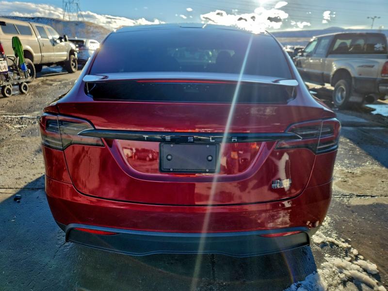 95418375 :رقم المزاد ، 7SAXCBE69RF449502 vin ، 2024 Tesla Model X مزاد بيع