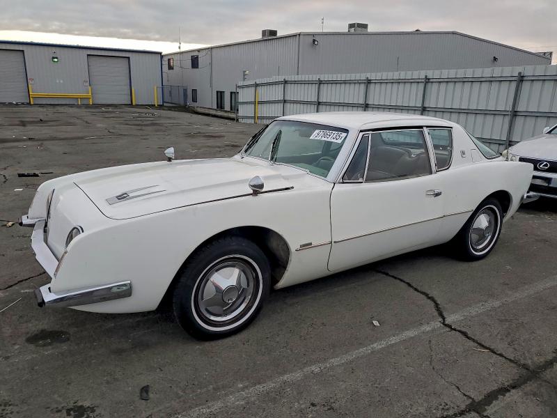97869135 :رقم المزاد ، 63RQ1535 vin ، 1963 Studebaker Avanti مزاد بيع