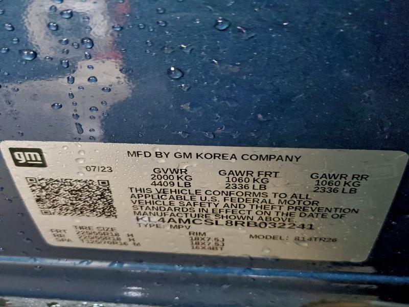 Aukcja sprzedaży 2024 Buick Encore Gx, vin: KL4AMCSL8RB032241, numer aukcji: 94700885