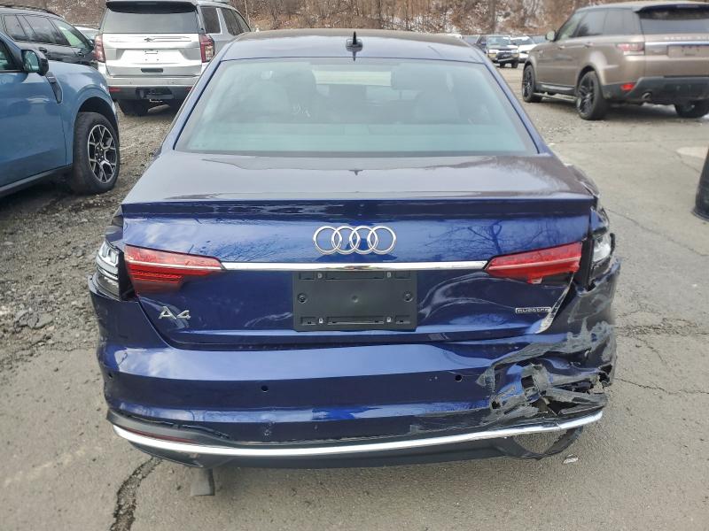 2024 Audi A4 Premium მანქანა იყიდება აუქციონზე, vin: WAUDAAF40RN002715, აუქციონის ნომერი: 96535385