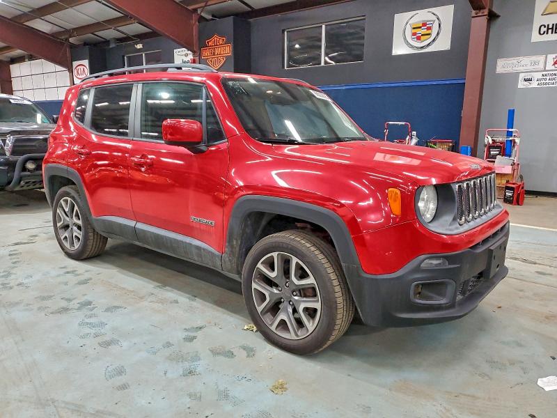 2016 Jeep Renegade L მანქანა იყიდება აუქციონზე, vin: ZACCJBBT0GPD21912, აუქციონის ნომერი: 96503635