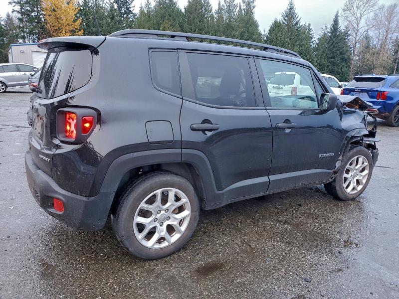 94944525 :رقم المزاد ، ZACCJBAB1JPJ06620 vin ، 2018 Jeep Renegade S مزاد بيع