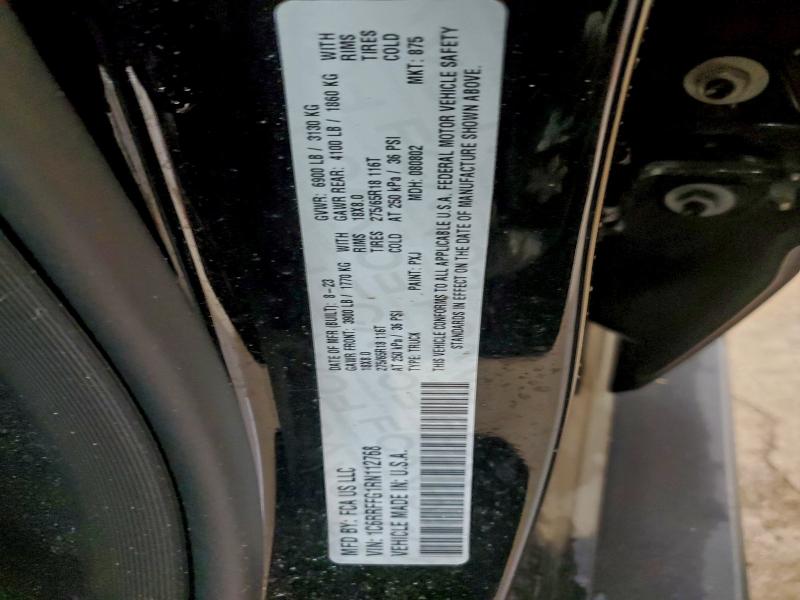 Продаж на аукціоні авто 2024 Ram 1500, vin: 1C6RRFFG1RN112768, номер лоту: 98117355