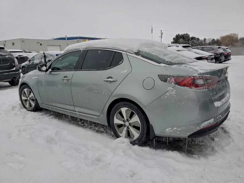2014 Kia Optima Hyb მანქანა იყიდება აუქციონზე, vin: KNAGN4AD3E5077140, აუქციონის ნომერი: 96735915