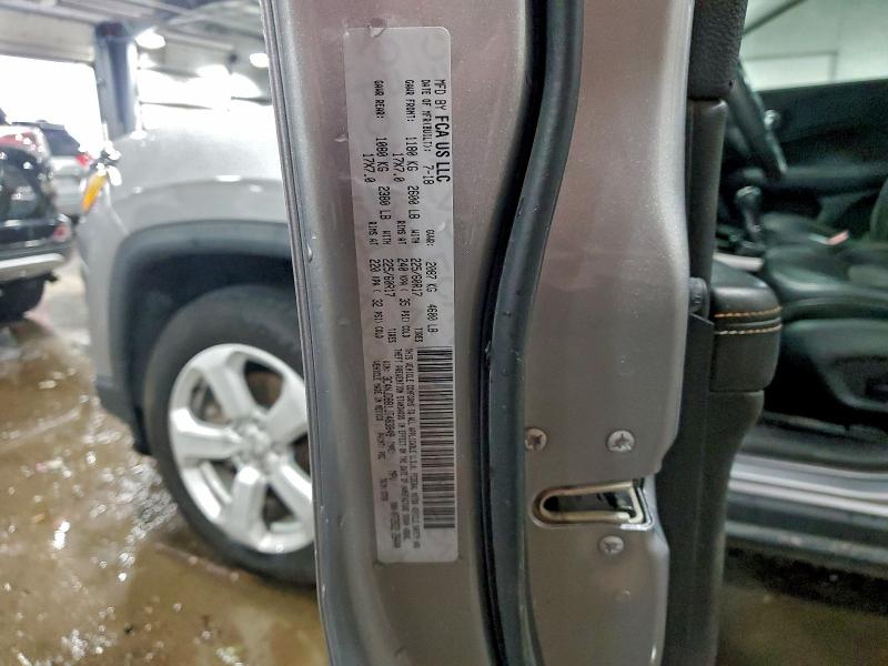 Aukcja sprzedaży 2018 Jeep Compass, vin: 3C4NJDBB1JT483849, numer aukcji: 93248135