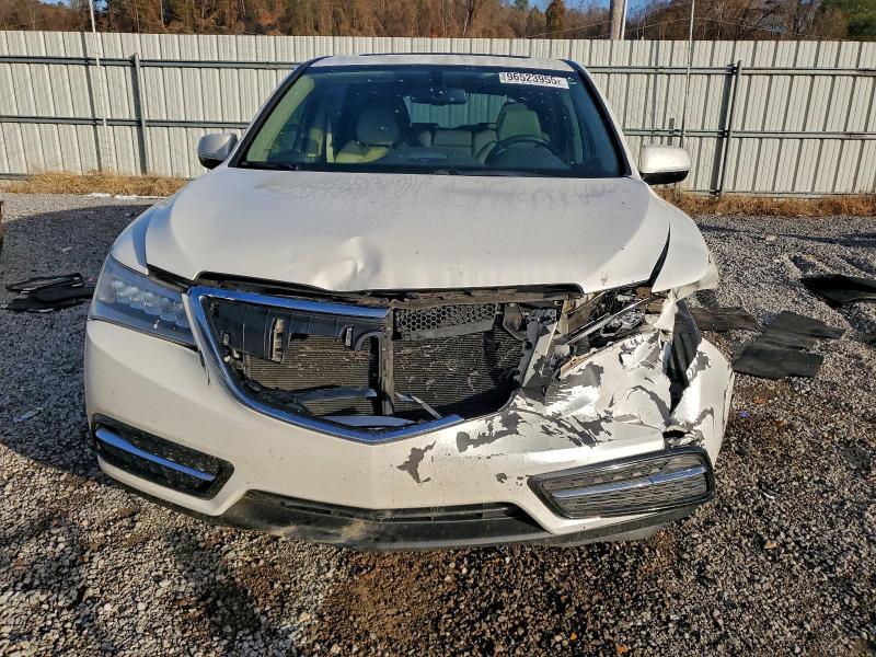 96523955 :رقم المزاد ، 5FRYD3H24FB010053 vin ، 2015 Acura Mdx مزاد بيع