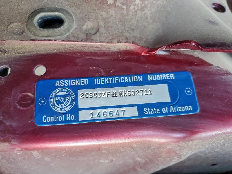 Продаж на аукціоні авто 2021 Dodge Challenger, vin: 2C3CDZFJ4MH583751, номер лоту: 93517635