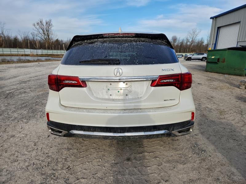 2017 Acura Mdx მანქანა იყიდება აუქციონზე, vin: 5FRYD4H51HB036399, აუქციონის ნომერი: 97452375
