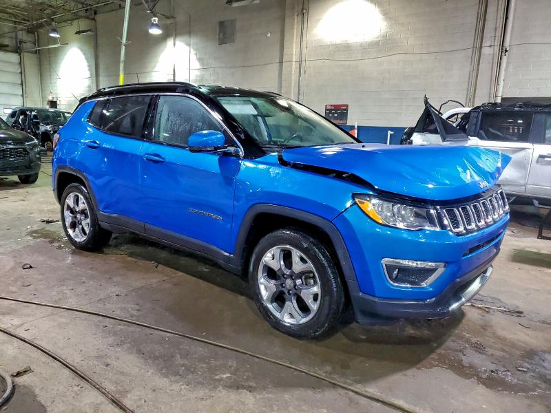2020 Jeep Compass მანქანა იყიდება აუქციონზე, vin: 3C4NJDCB3LT101239, აუქციონის ნომერი: 95213355