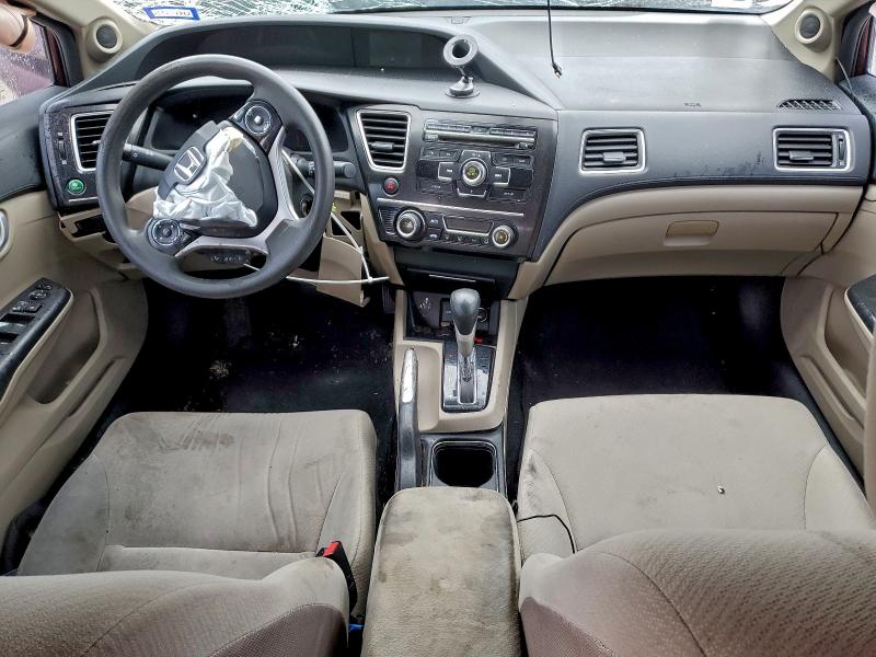 97504515 :رقم المزاد ، 2HGFB2F8XDH535871 vin ، 2013 Honda Civic Ex مزاد بيع