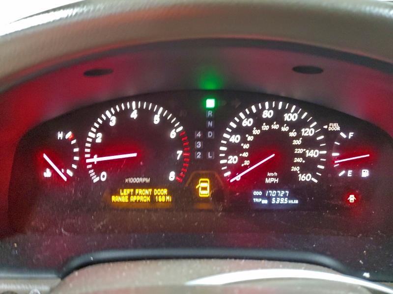 2003 Lexus Ls მანქანა იყიდება აუქციონზე, vin: JTHBN30F930117269, აუქციონის ნომერი: 94027235