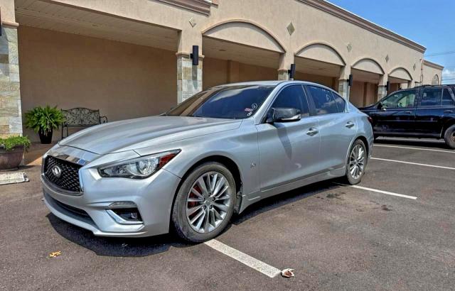 2018 Infiniti Q50 Luxe მანქანა იყიდება აუქციონზე, vin: JN1EV7AP6JM350970, აუქციონის ნომერი: 98215335