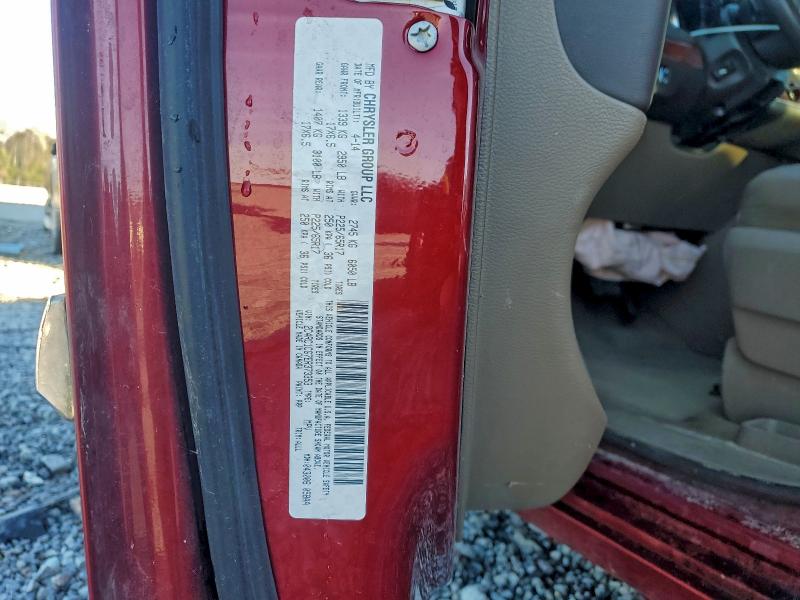 Aukcja sprzedaży 2014 Chrysler Town & Country, vin: 2C4RC1CG7ER373353, numer aukcji: 97024895