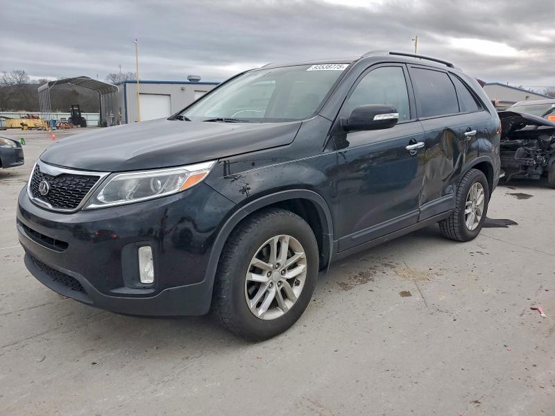 93538775 :رقم المزاد ، 5XYKT3A66FG615594 vin ، 2015 Kia Sorento Lx مزاد بيع