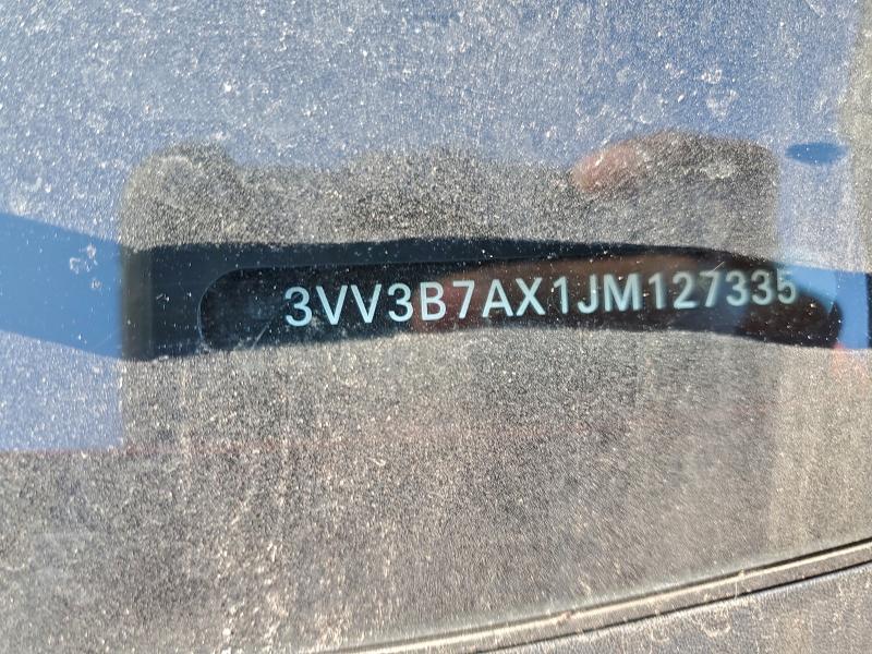 Aukcja sprzedaży 2018 Volkswagen Tiguan Se, vin: 3VV3B7AX1JM127335, numer aukcji: 95422485