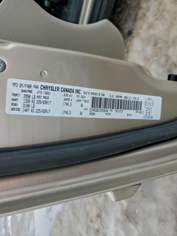 95127335 :رقم المزاد ، 2C4RDGBG1ER335408 vin ، 2014 Dodge Grand Caravan مزاد بيع