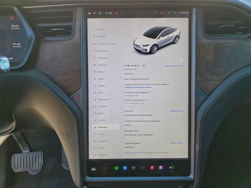 Aukcja sprzedaży 2021 Tesla Model X, vin: 5YJXCDE24MF321599, numer aukcji: 94109945