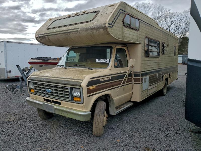 1985 Ford Econoline მანქანა იყიდება აუქციონზე, vin: 1FDKE30L7FHA30768, აუქციონის ნომერი: 91842865