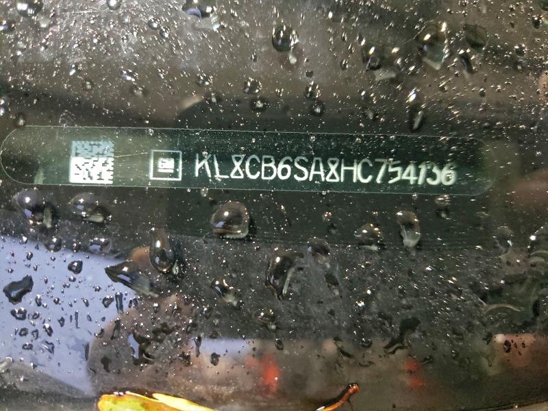 94753495 :رقم المزاد ، KL8CB6SA8HC754136 vin ، 2017 Chevrolet Spark مزاد بيع