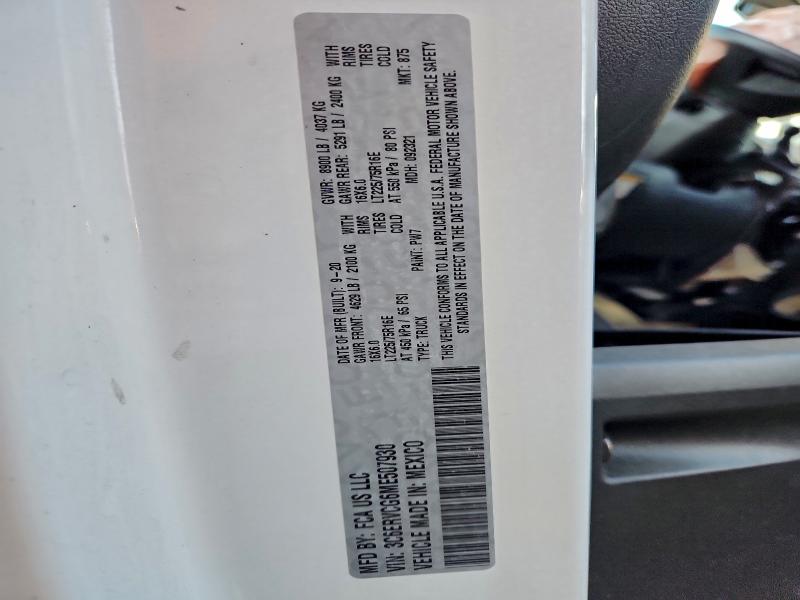 Aukcja sprzedaży 2021 Ram Promaster 2500, vin: 3C6ERVCG6ME507930, numer aukcji: 97146495
