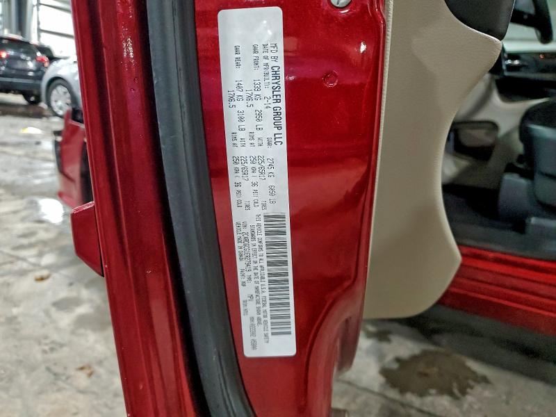 97348445 :رقم المزاد ، 2C4RDGCG1ER279419 vin ، 2014 Dodge Grand Cara مزاد بيع