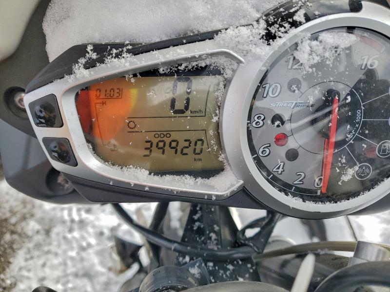 Продажа на аукционе авто 2012 Triumph Motorcycle Street Triple, vin: SMTD02NE8CT487860, номер лота: 95281885