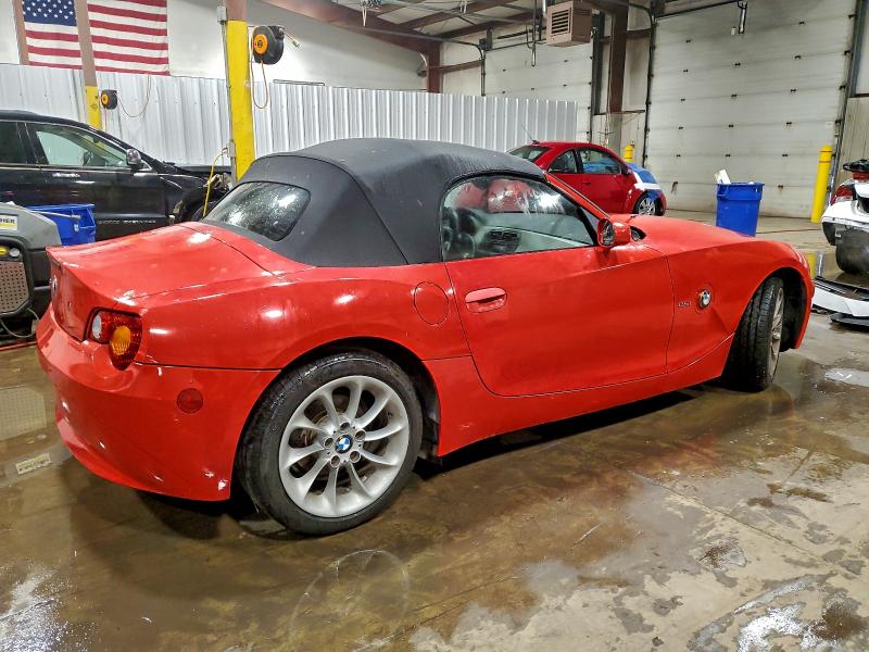 95673405 :رقم المزاد ، 4USBT33594LS52711 vin ، 2004 Bmw Z4 2.5 مزاد بيع
