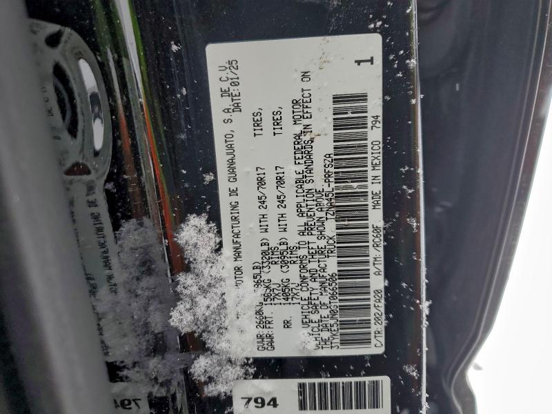 2025 Toyota Tacoma მანქანა იყიდება აუქციონზე, vin: 3TYKE5JN0ST066506, აუქციონის ნომერი: 96793375