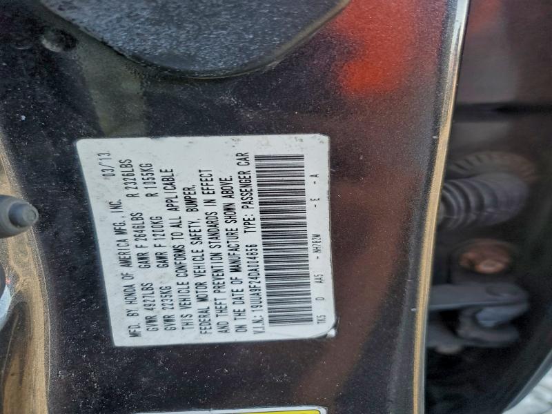 Продажа на аукционе авто 2013 Acura Tl, vin: 19UUA9F24DA004856, номер лота: 98157665