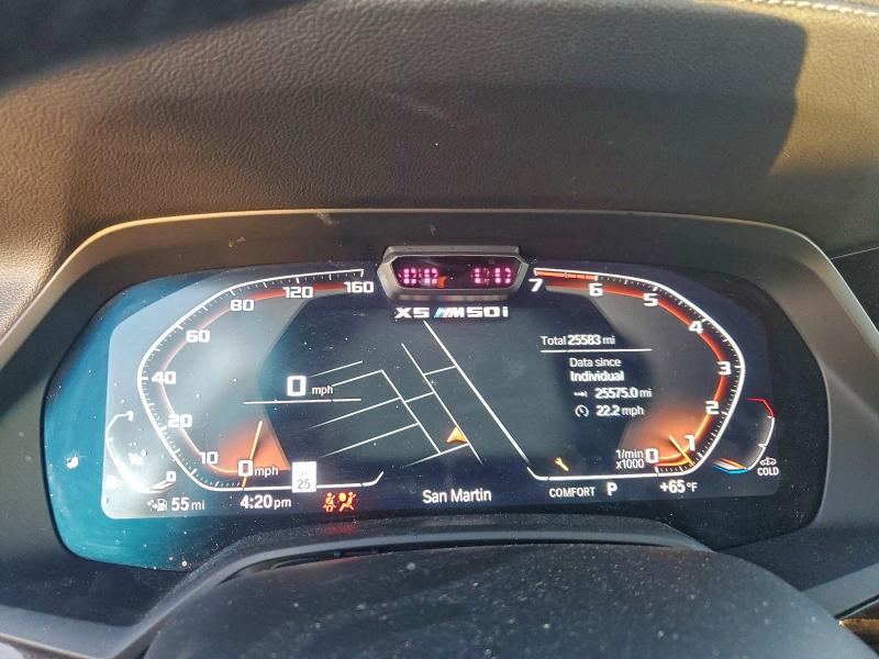 97860455 :رقم المزاد ، 5UXJU4C08M9H38899 vin ، 2021 Bmw X5 مزاد بيع