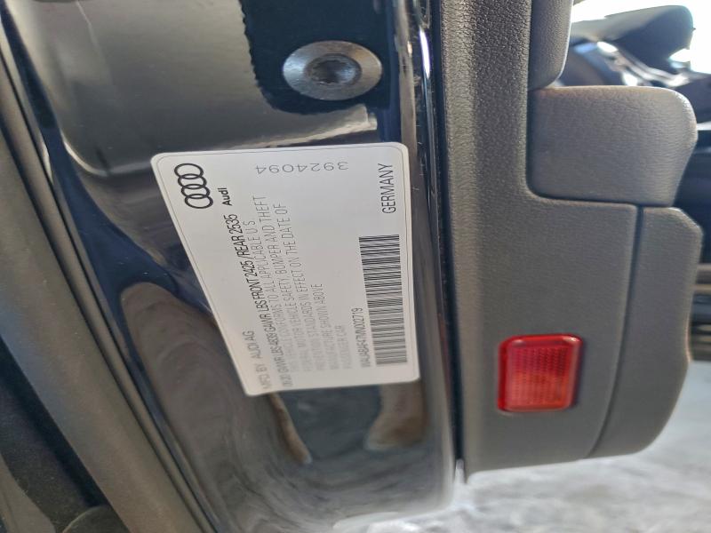 Aukcja sprzedaży 2021 Audi A4, vin: WAUABAF47MN002719, numer aukcji: 96626535