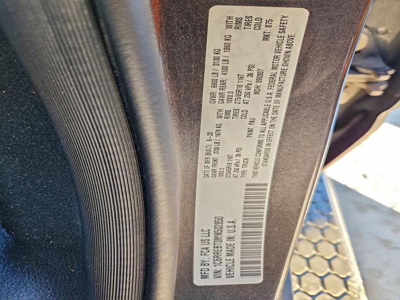 Продажа на аукционе авто 2021 Ram 1500, vin: 1C6RREBT0MN502850, номер лота: 93220735
