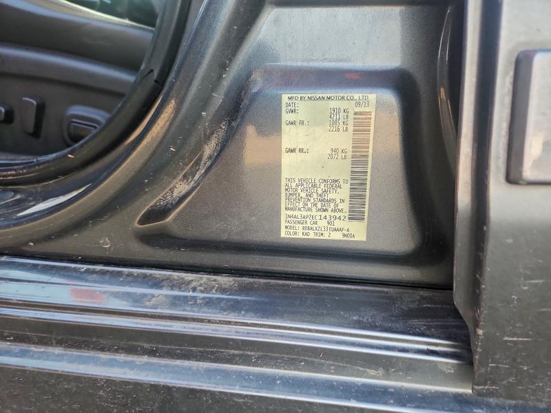 Aukcja sprzedaży 2014 Nissan Altima, vin: 1N4AL3AP2EC143942, numer aukcji: 95689685