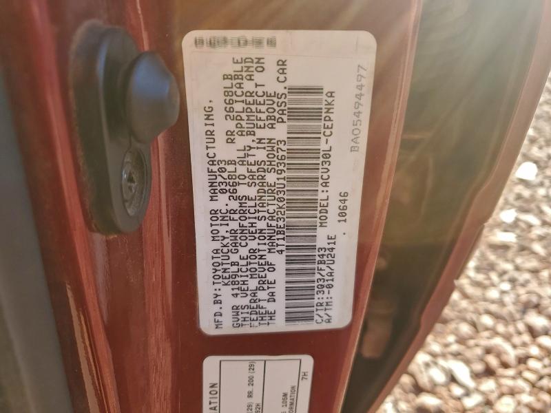 Продаж на аукціоні авто 2003 Toyota Camry Le, vin: 4T1BE32K03U193673, номер лоту: 94993885