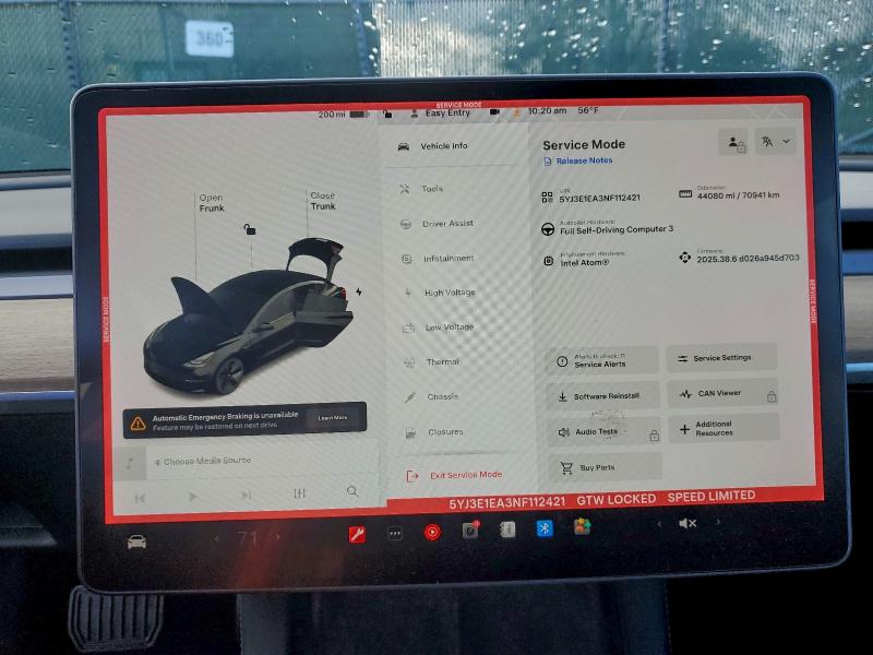Aukcja sprzedaży 2022 Tesla Model 3, vin: 5YJ3E1EA3NF112421, numer aukcji: 97099805