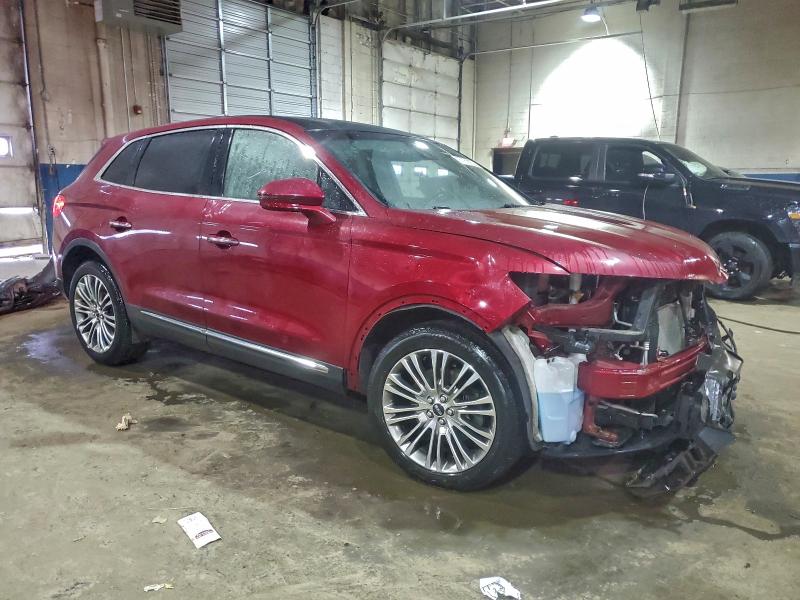 97768205 :رقم المزاد ، 2LMTJ8LR9GBL57155 vin ، 2016 Lincoln Mkx Reserv مزاد بيع
