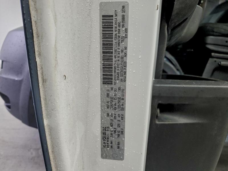 60700416 :رقم المزاد ، 3C6TRVDG1JE161061 vin ، 2018 Ram Promaster 2500 مزاد بيع