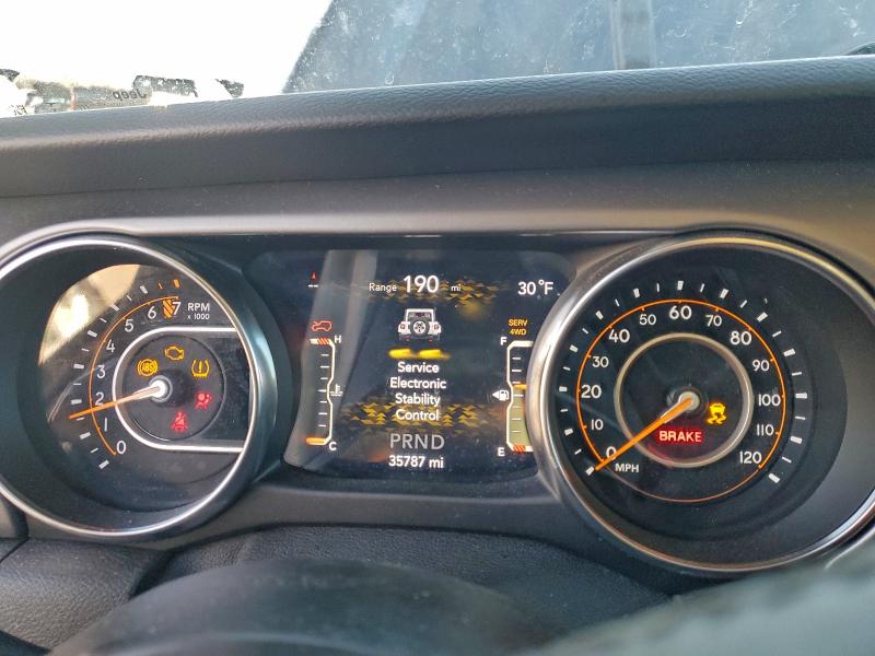 95414925 :رقم المزاد ، 1C4HJXDG6MW779875 vin ، 2021 Jeep Wrangler Unlimited مزاد بيع
